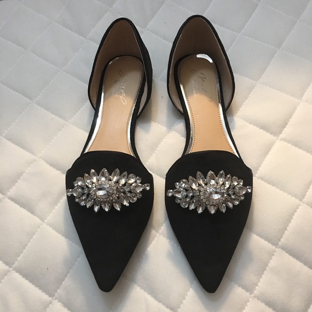 🌿NWOB Badgley Mischka Jewel Flats (SIZE 8 US)